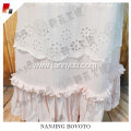 Girls cotton lace long dress